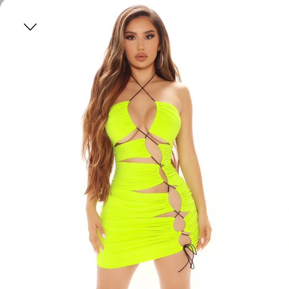 Neon Sexy Dress from Fashion Nova, New with Tags